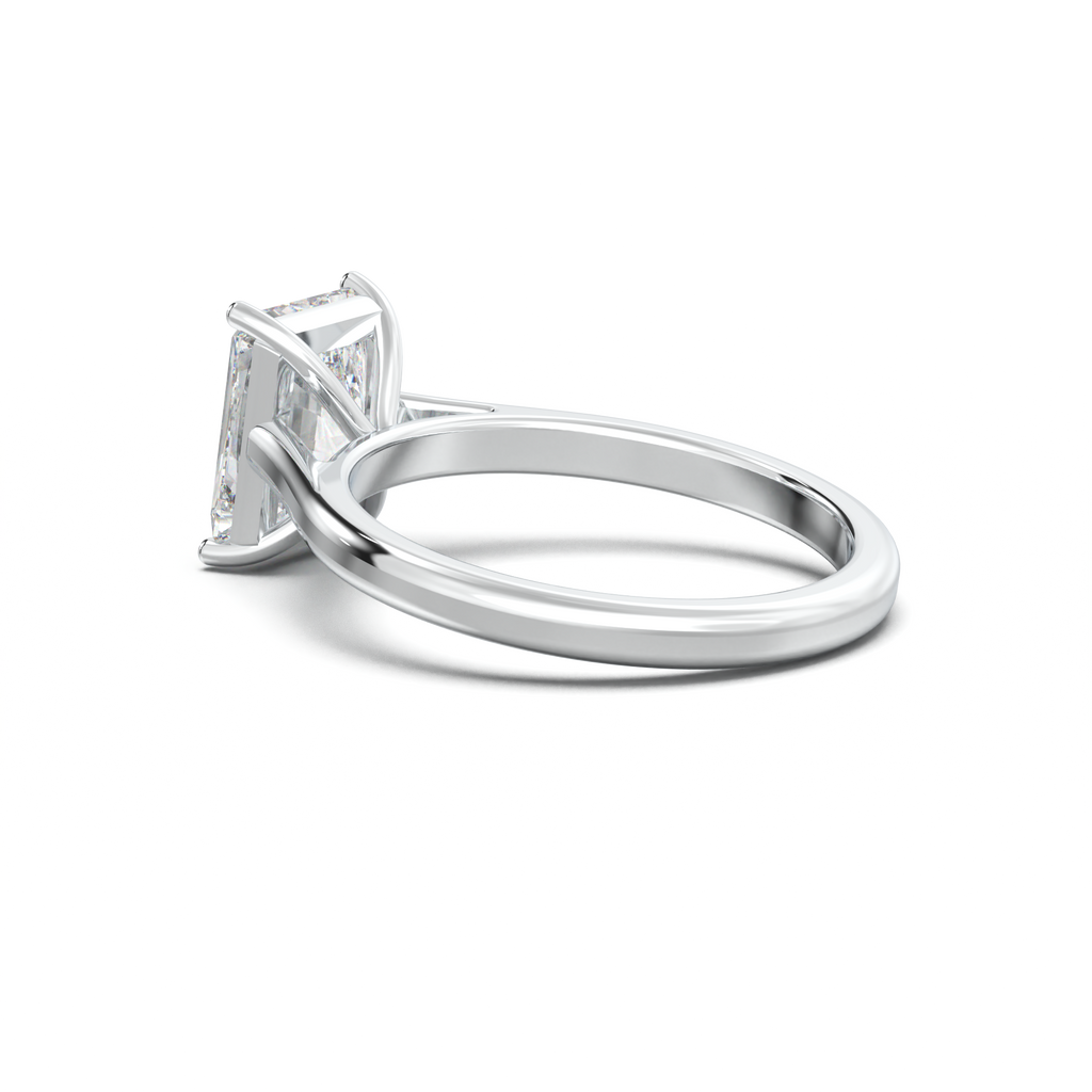 Radiant Solitaire Engagement Ring