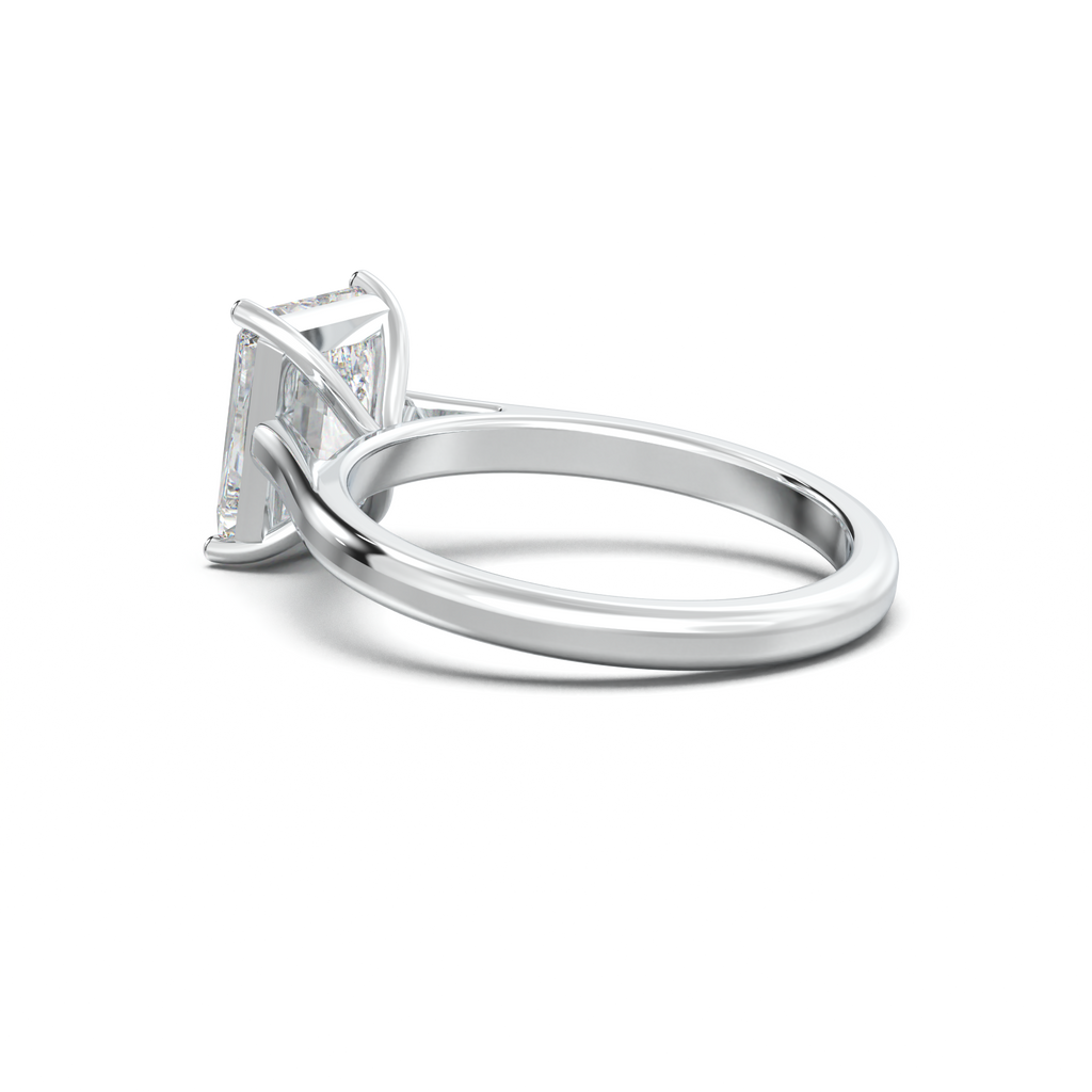 Radiant Solitaire Engagement Ring