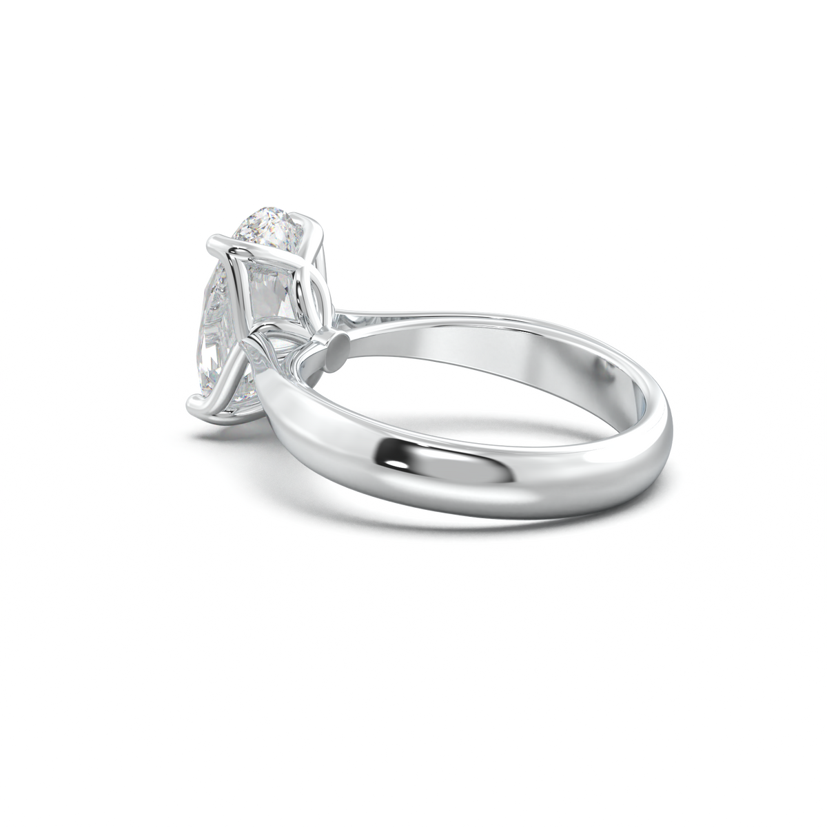 Oval Solitaire Engagement Ring