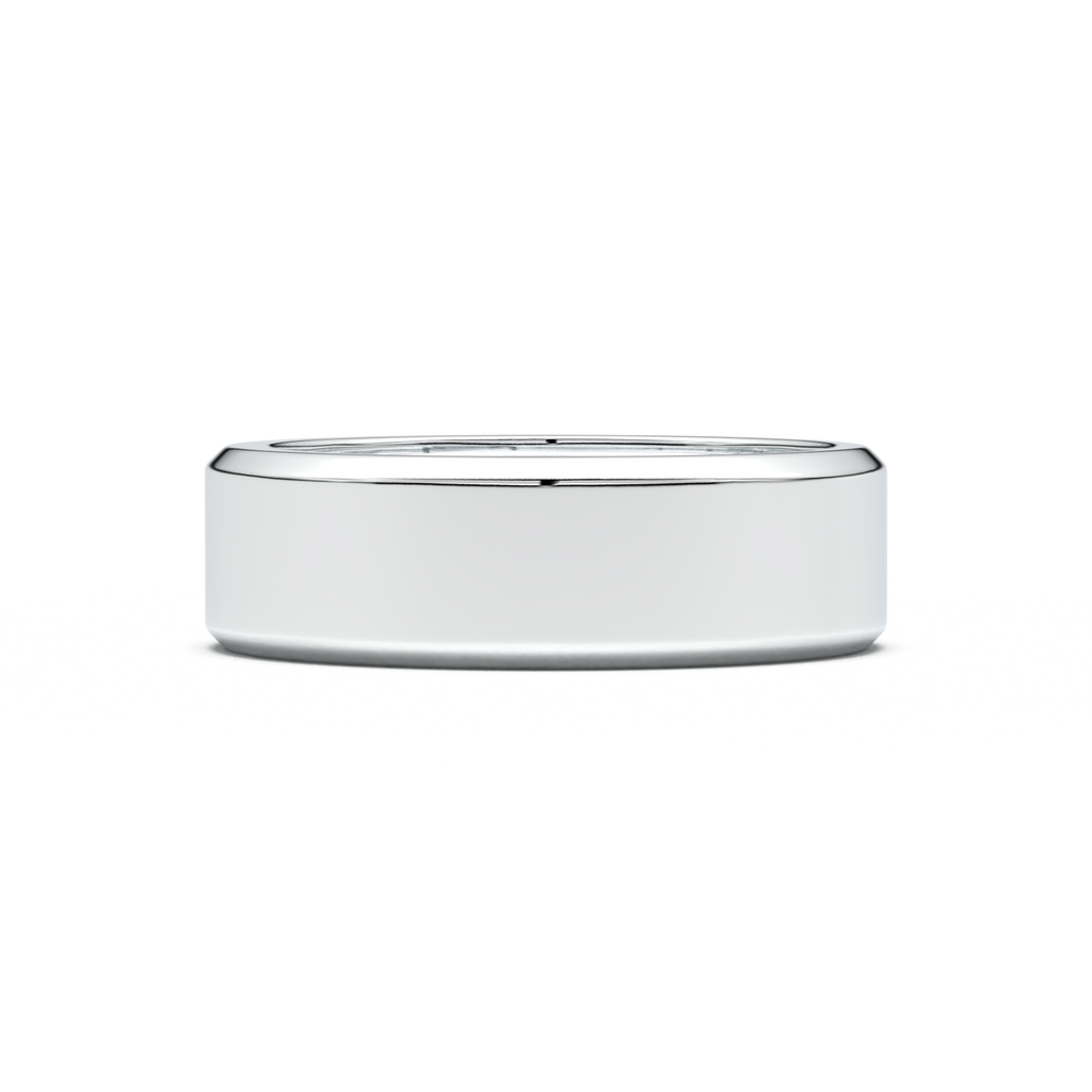 Flush-Set Round Men's Band