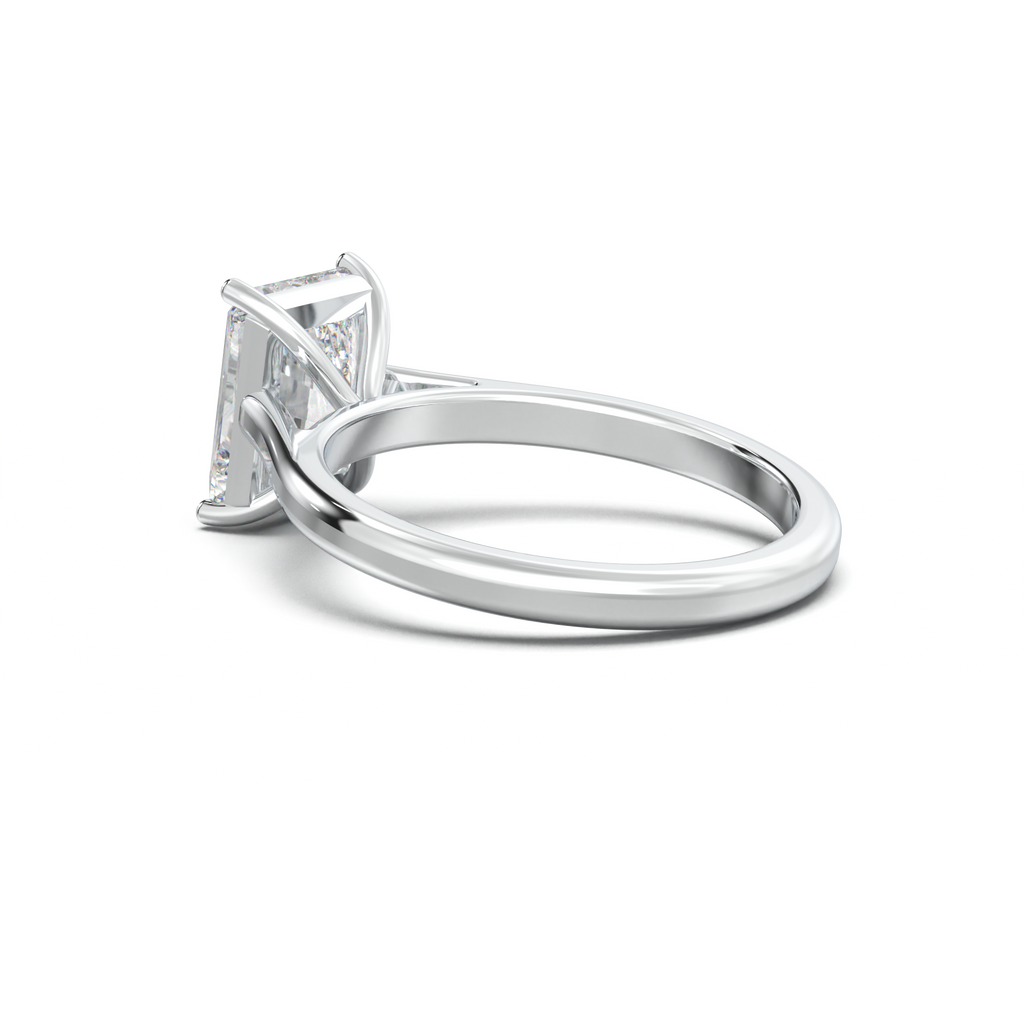 Radiant Solitaire Engagement Ring