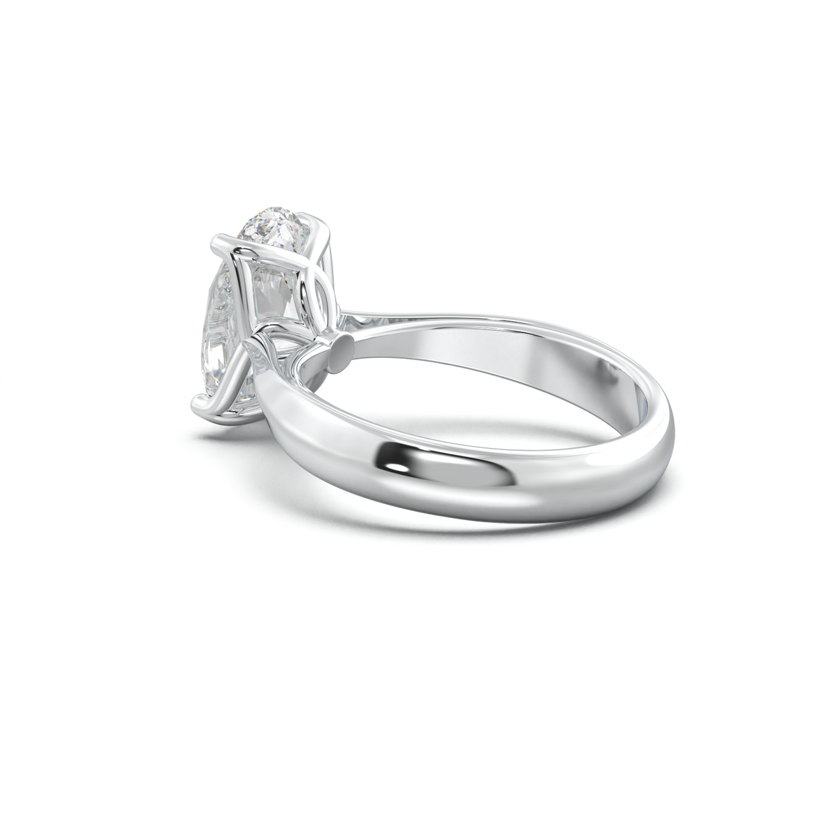 Oval Solitaire Engagement Ring