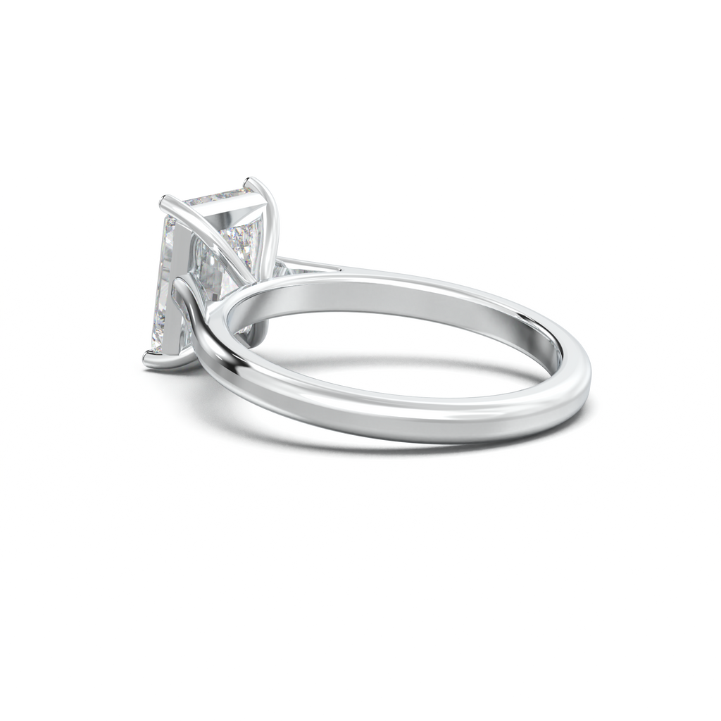 Radiant Solitaire Engagement Ring