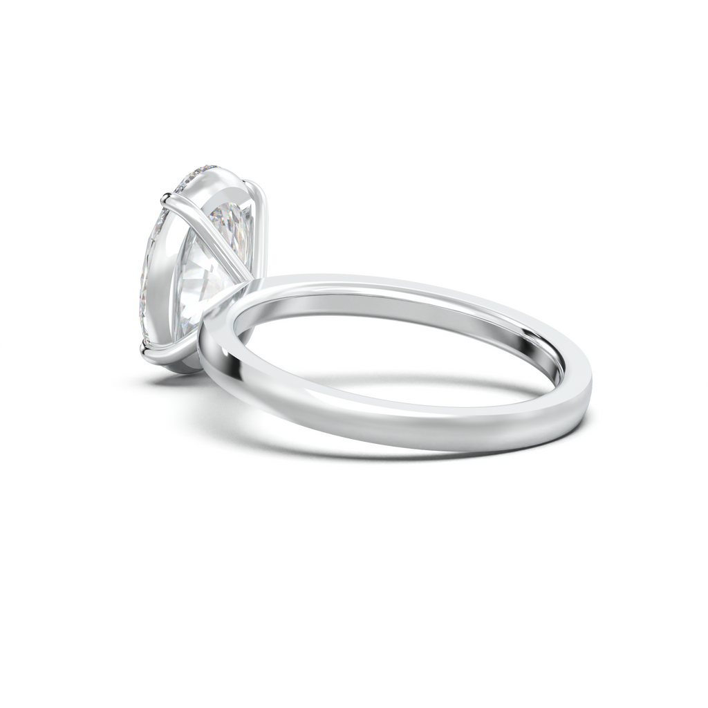 Oval Solitaire Engagement Ring