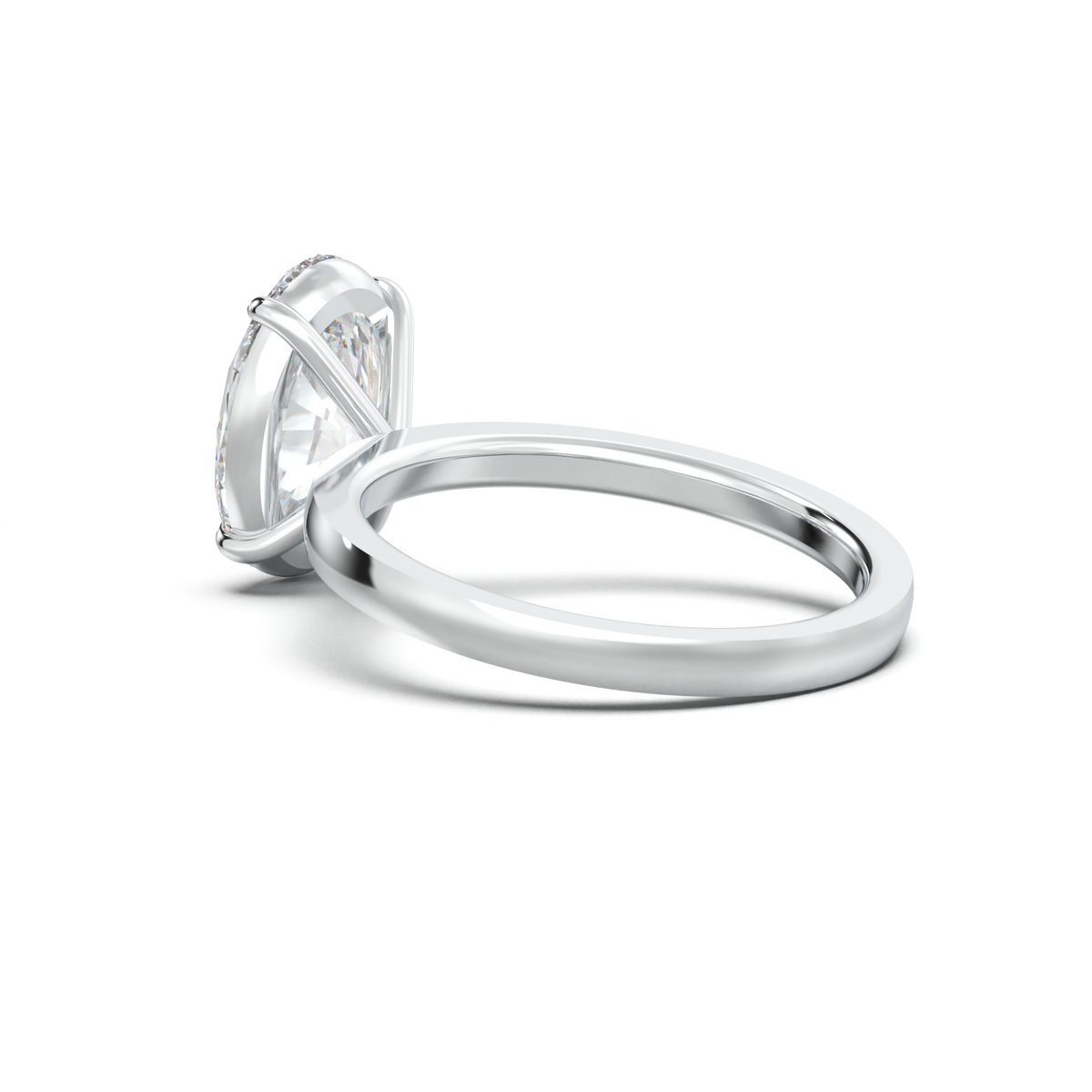 Oval Solitaire Engagement Ring