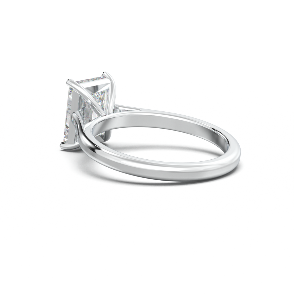 Radiant Solitaire Engagement Ring