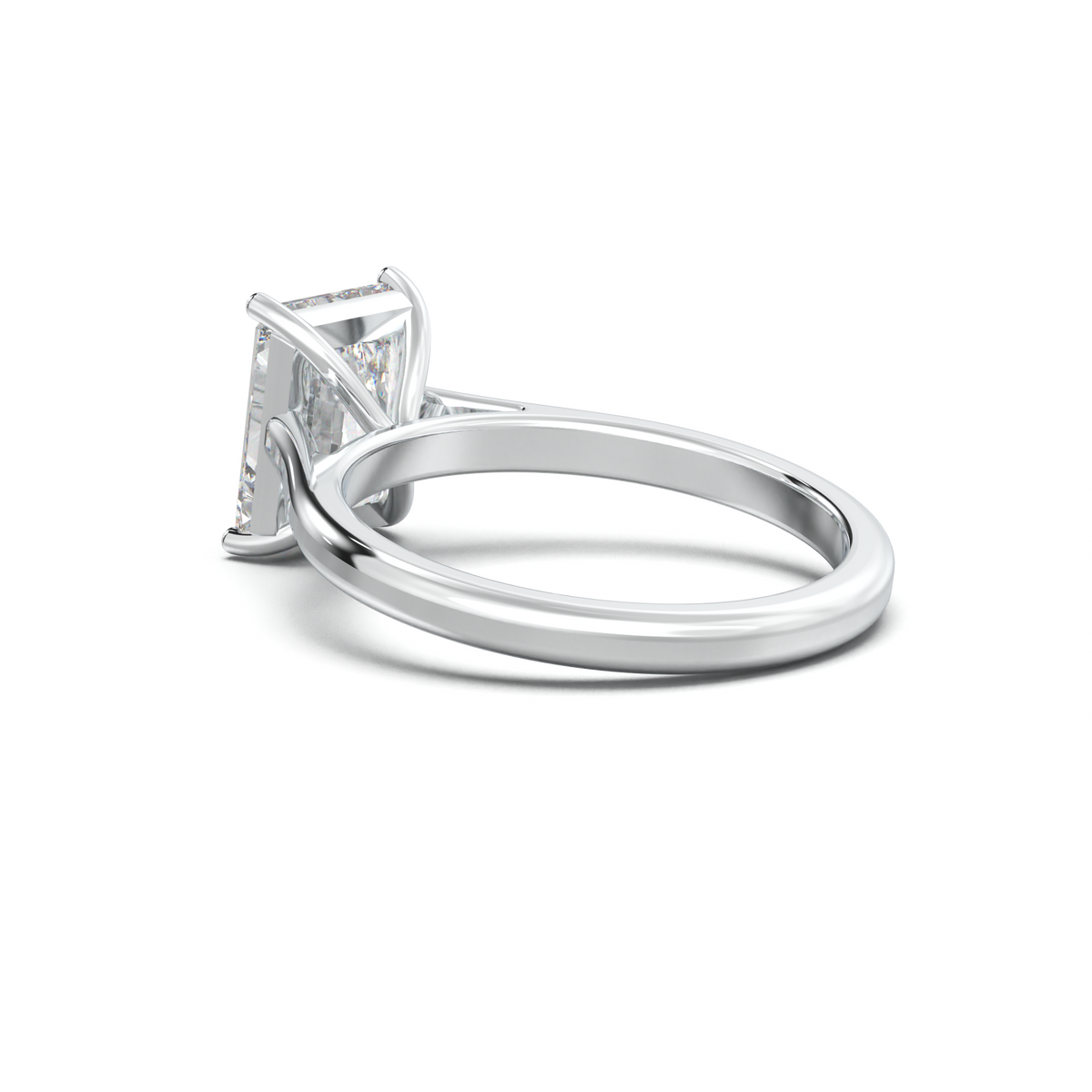 Radiant Solitaire Engagement Ring