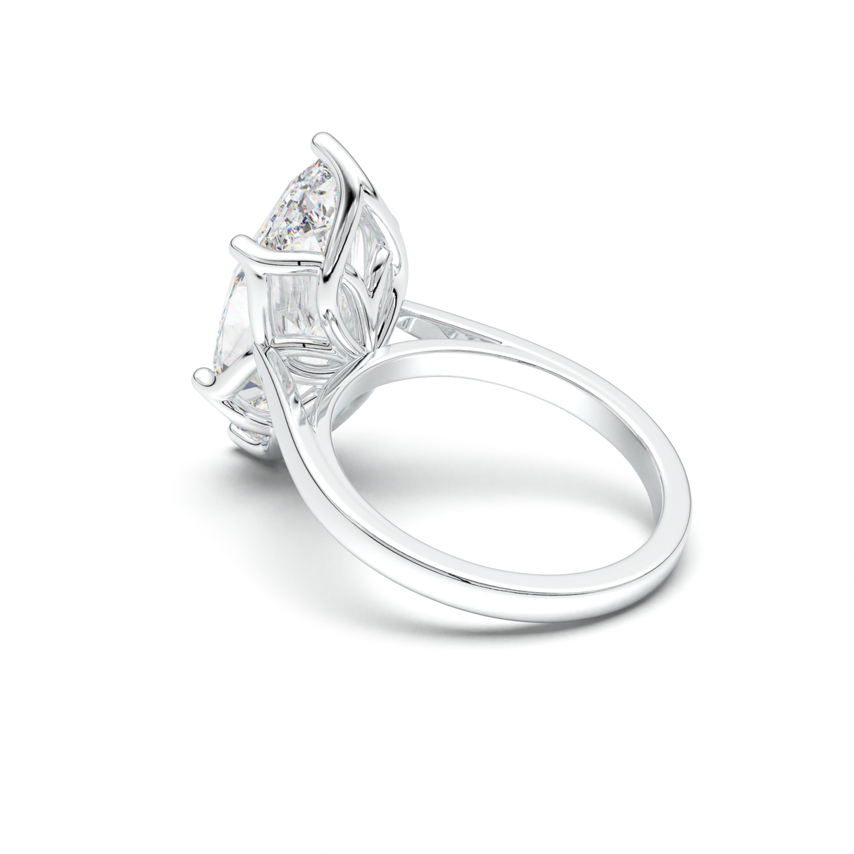 Marquise Solitaire Engagement Ring
