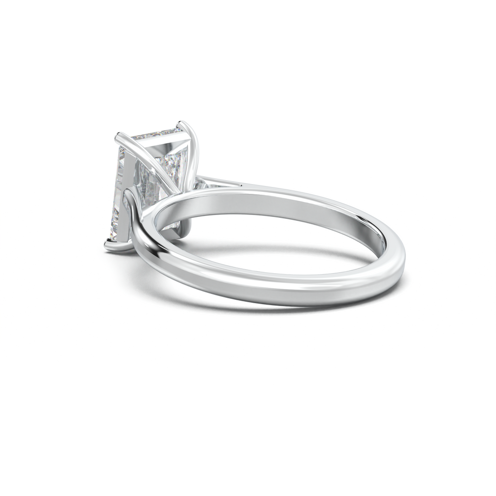 Radiant Solitaire Engagement Ring