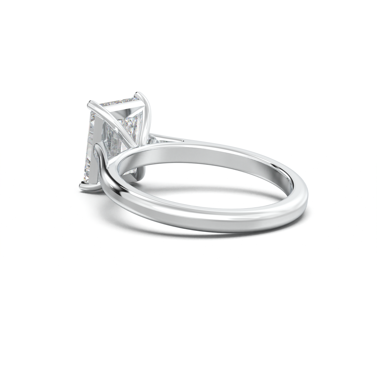 Radiant Solitaire Engagement Ring