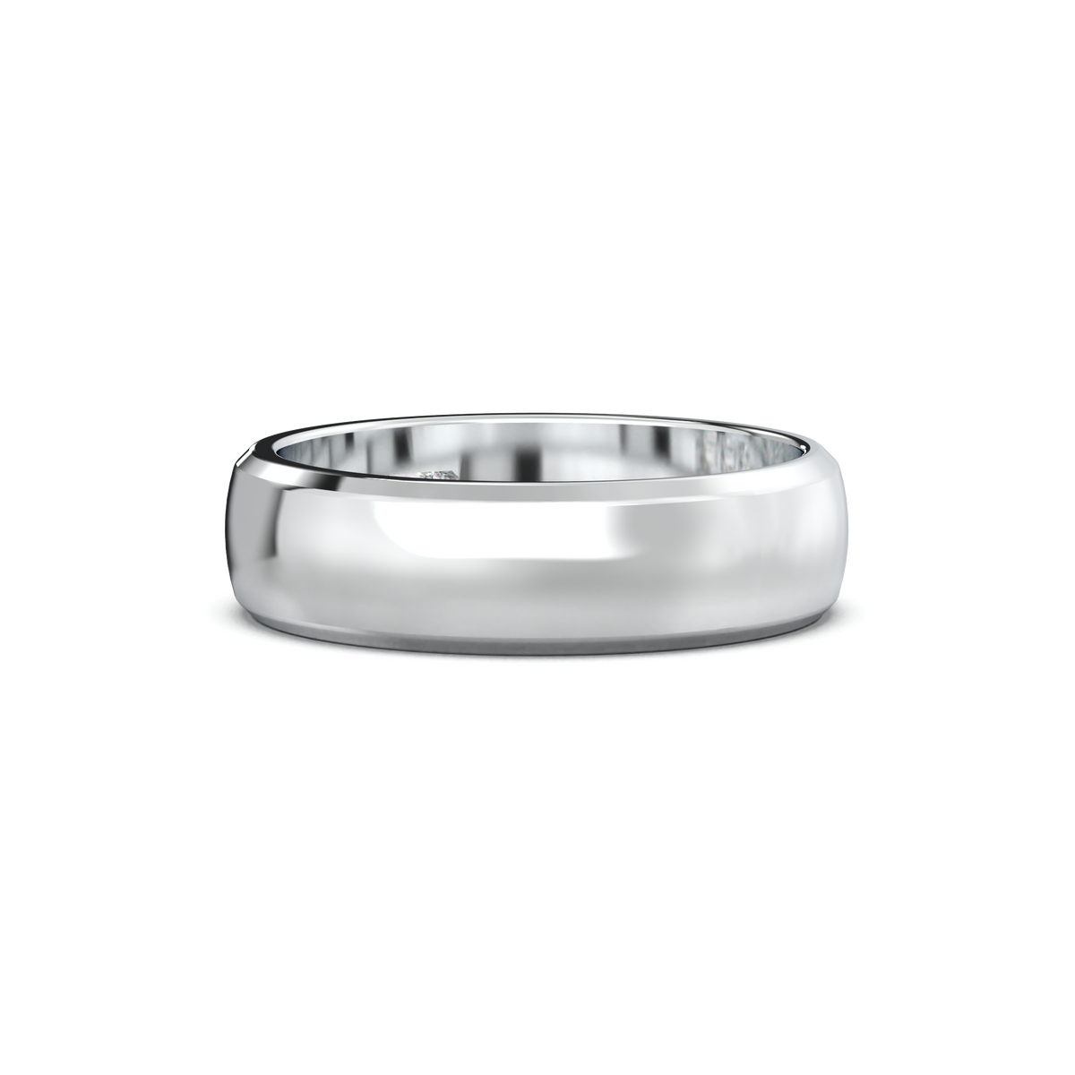 Three-Emerald Inlay Men's Band