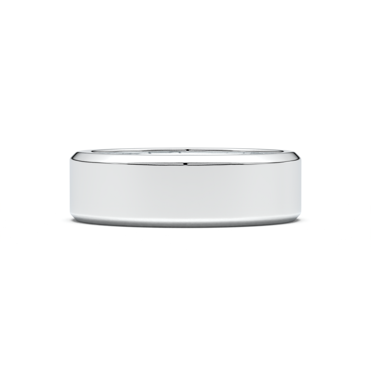 Flush-Set Round Men's Band