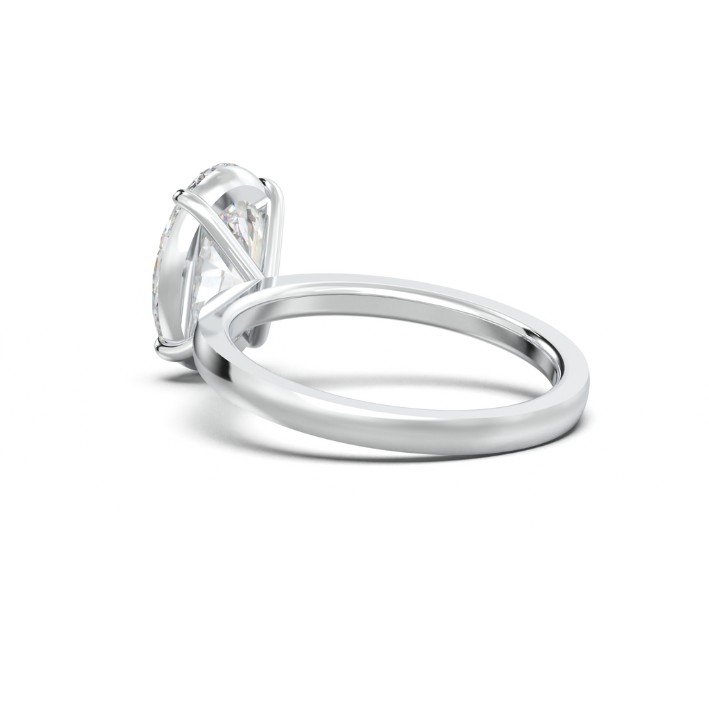 Oval Solitaire Engagement Ring