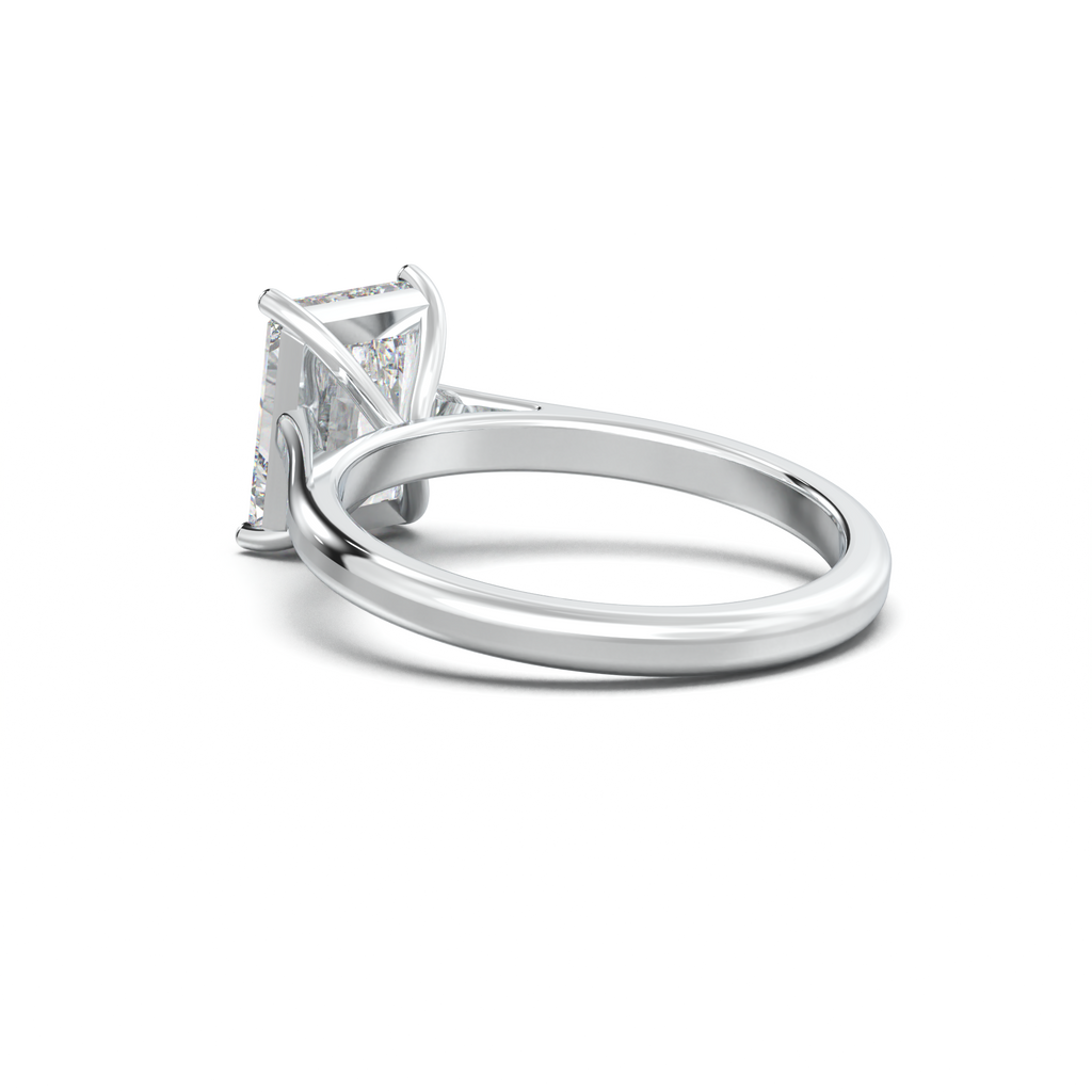 Radiant Solitaire Engagement Ring