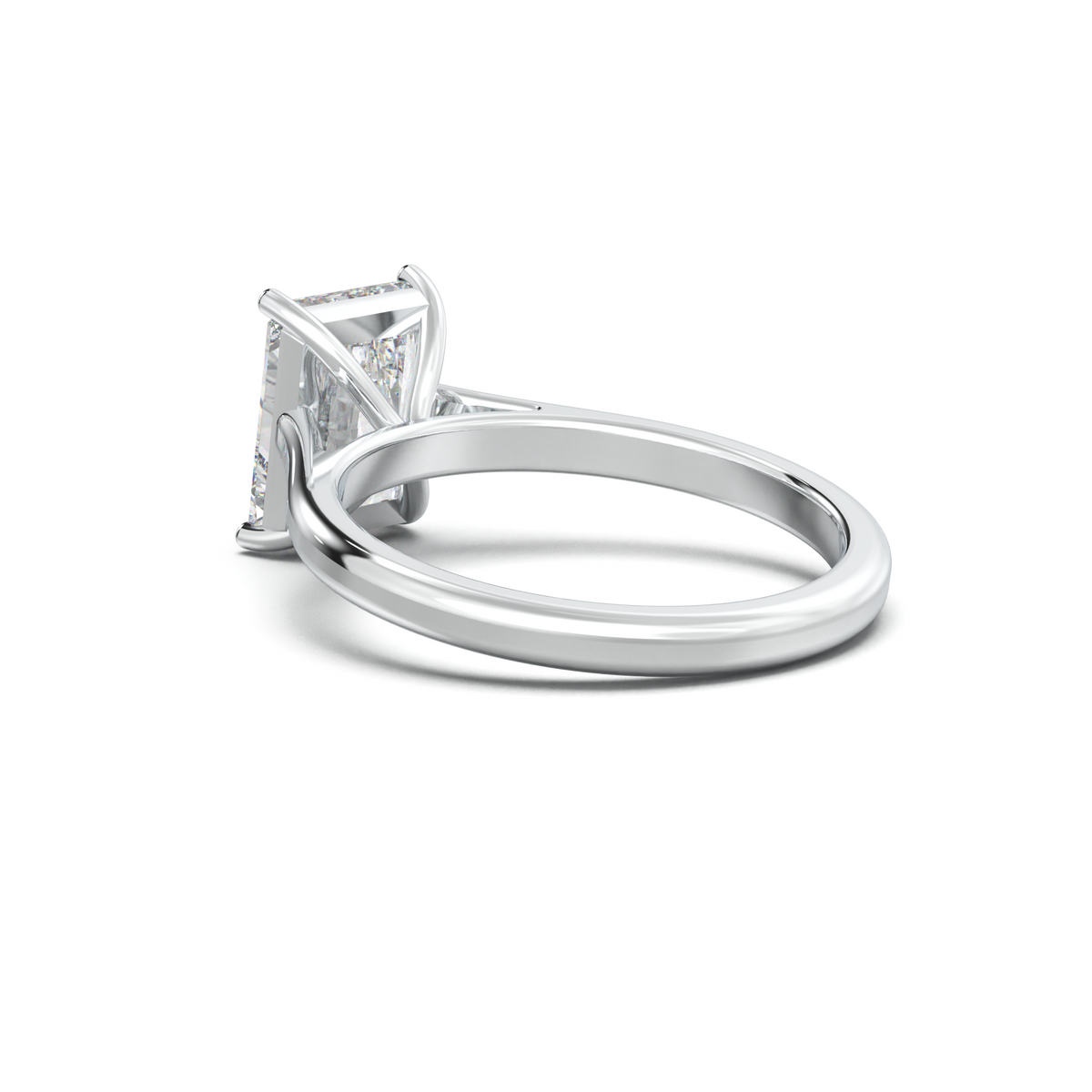 Radiant Solitaire Engagement Ring