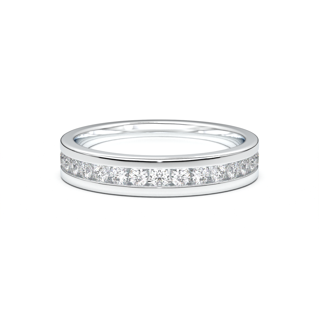 Channel-Set Diamond Men's Band