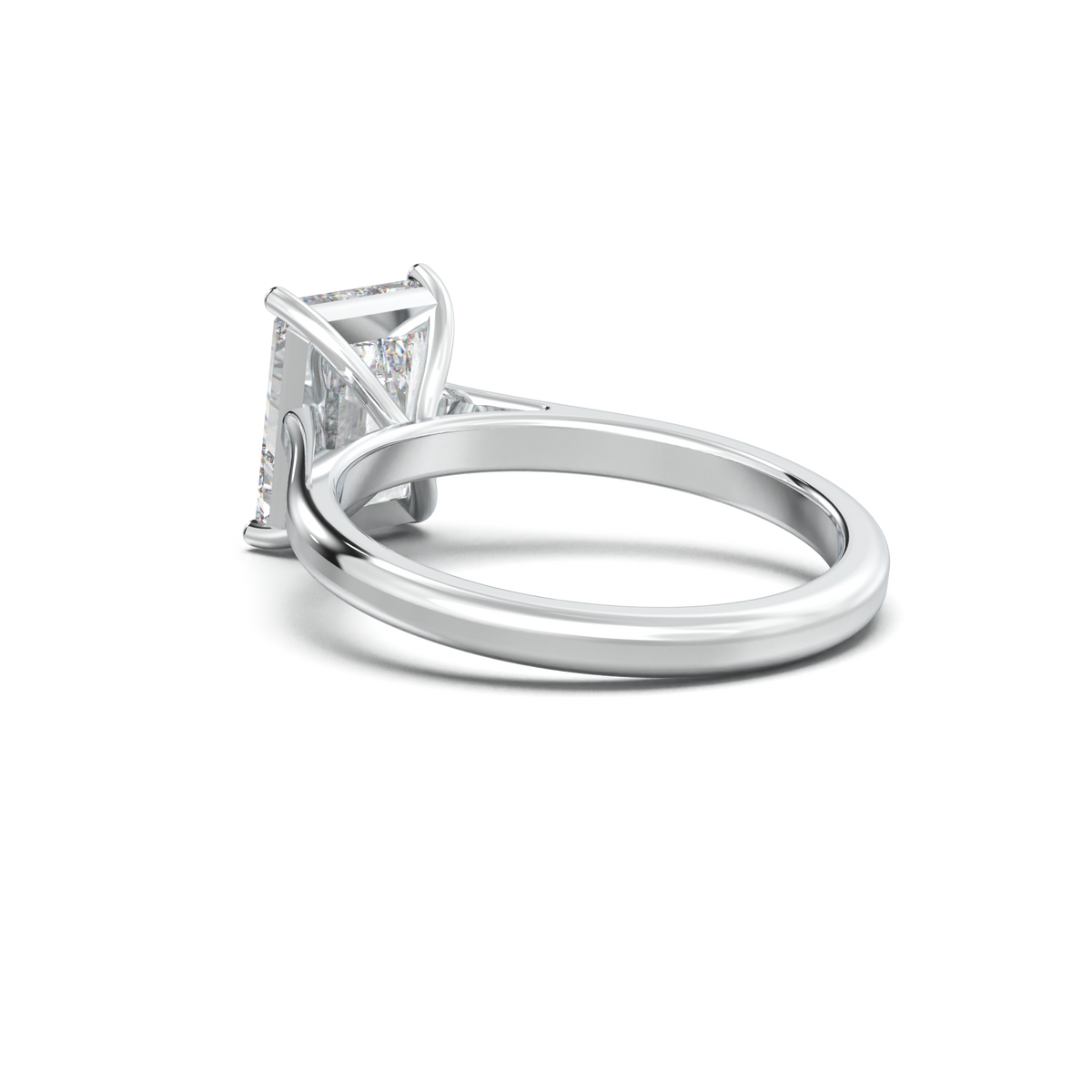 Radiant Solitaire Engagement Ring