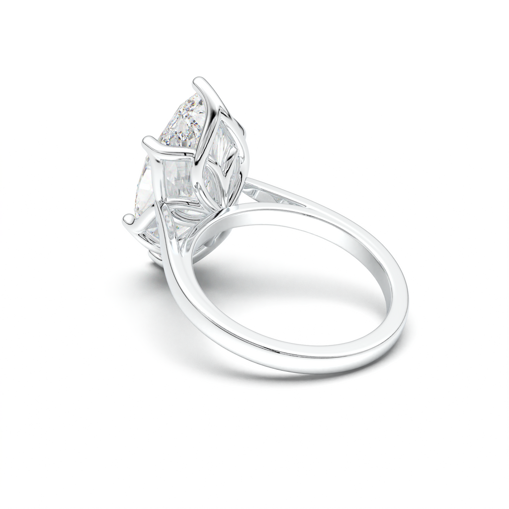 Marquise Solitaire Engagement Ring