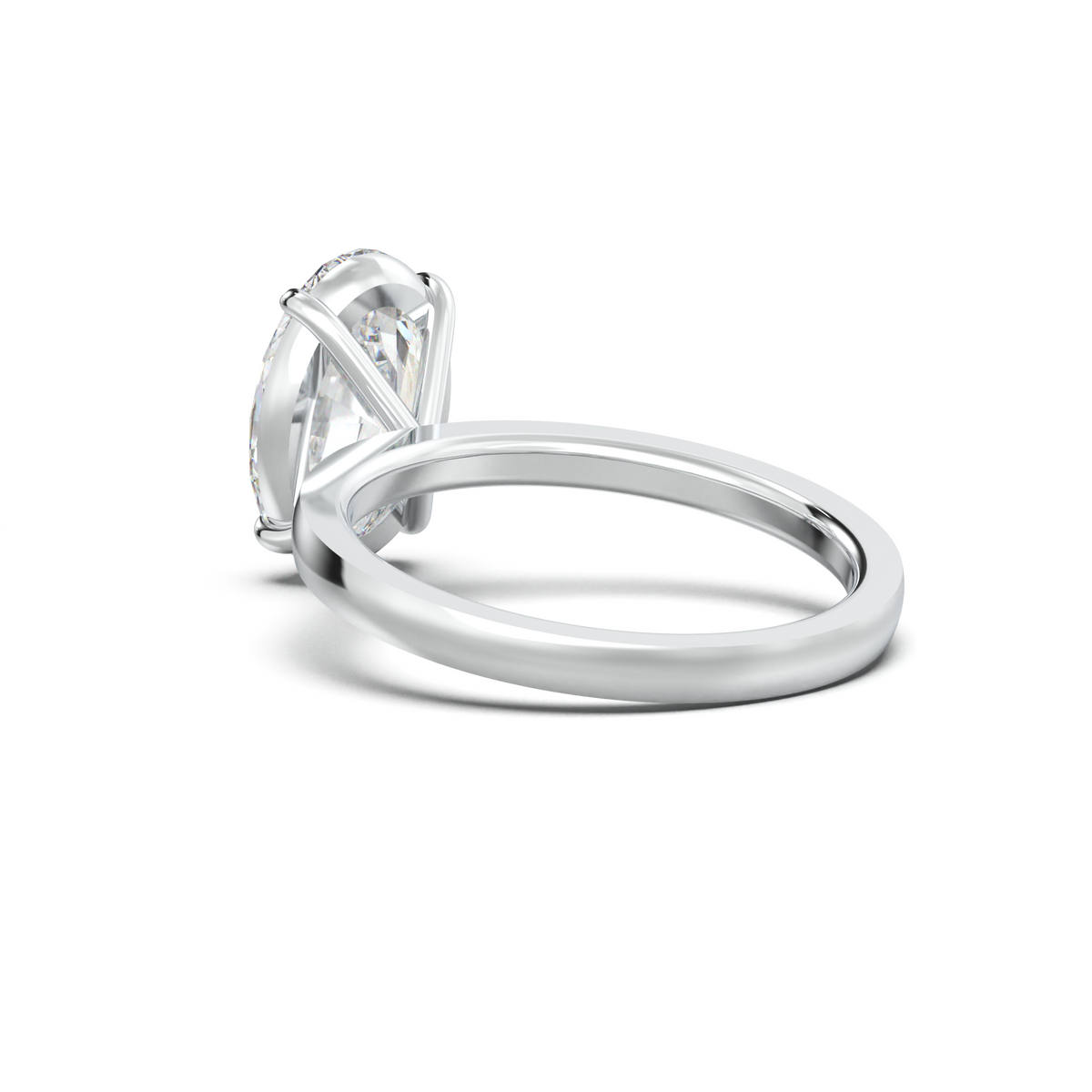 Oval Solitaire Engagement Ring