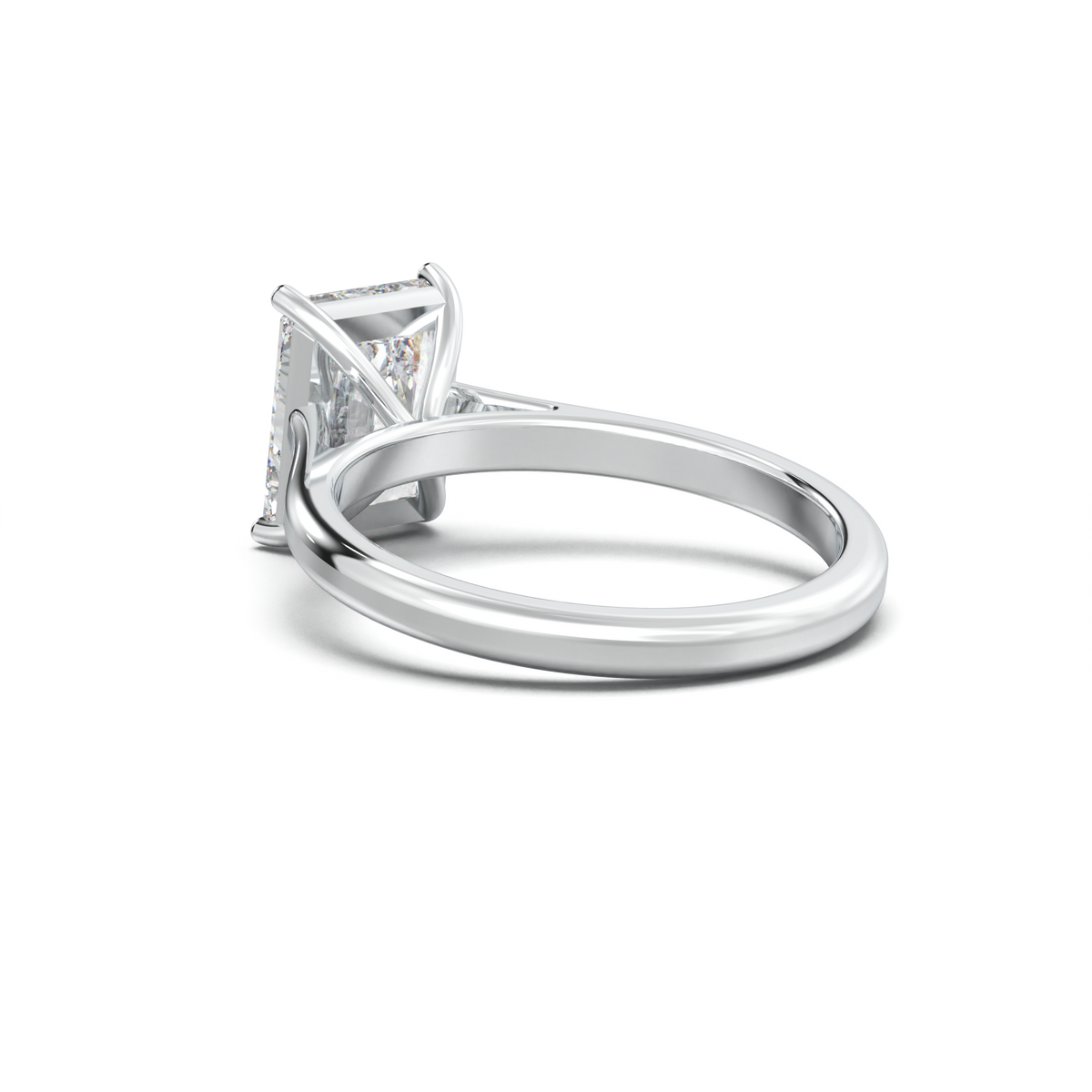 Radiant Solitaire Engagement Ring