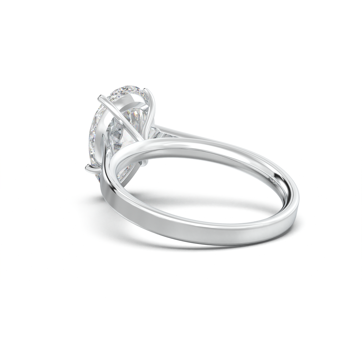 Pear Solitaire Engagement Ring