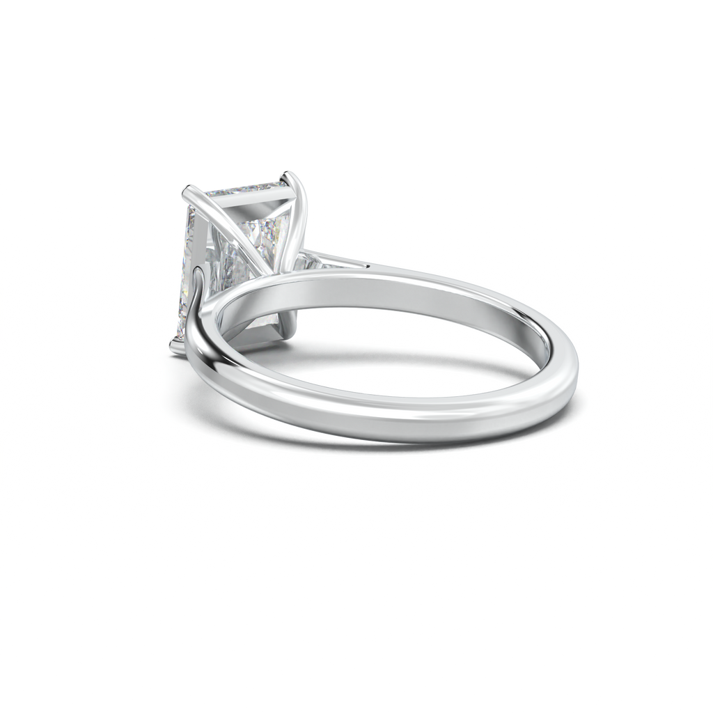 Radiant Solitaire Engagement Ring