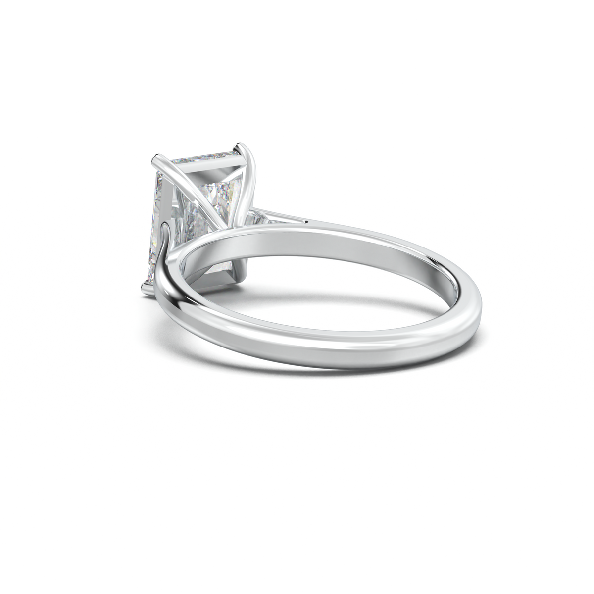 Radiant Solitaire Engagement Ring