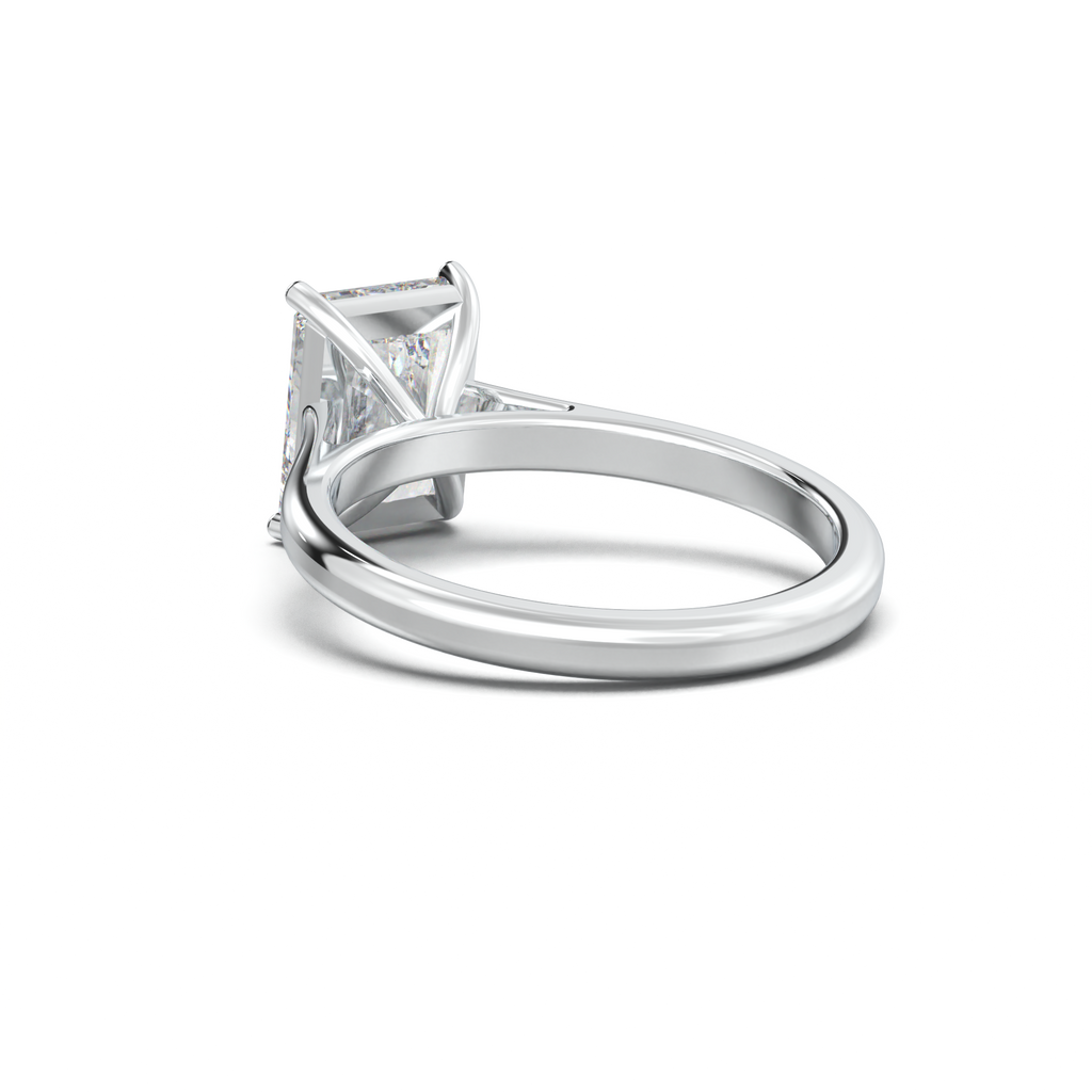 Radiant Solitaire Engagement Ring