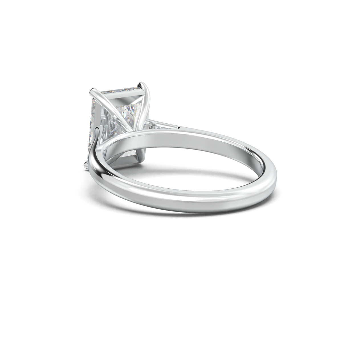 Radiant Solitaire Engagement Ring