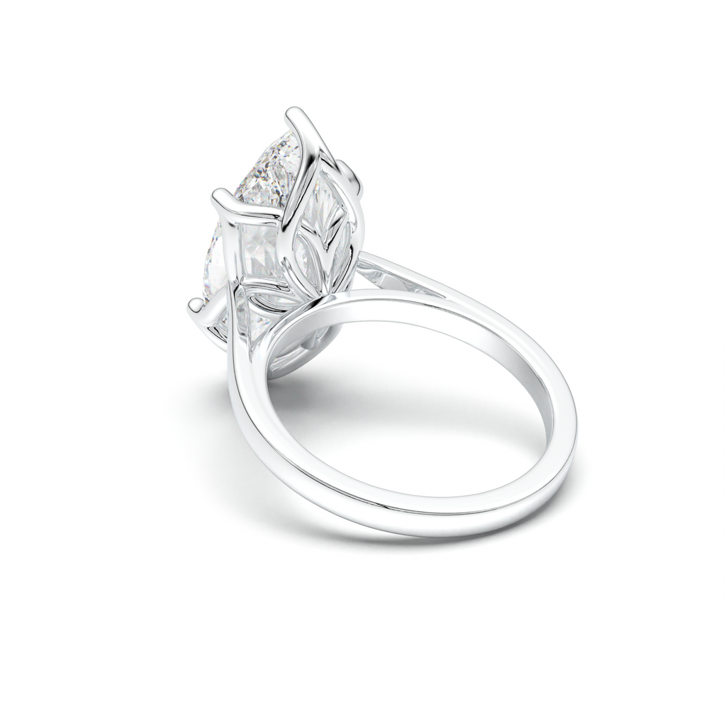 Marquise Solitaire Engagement Ring