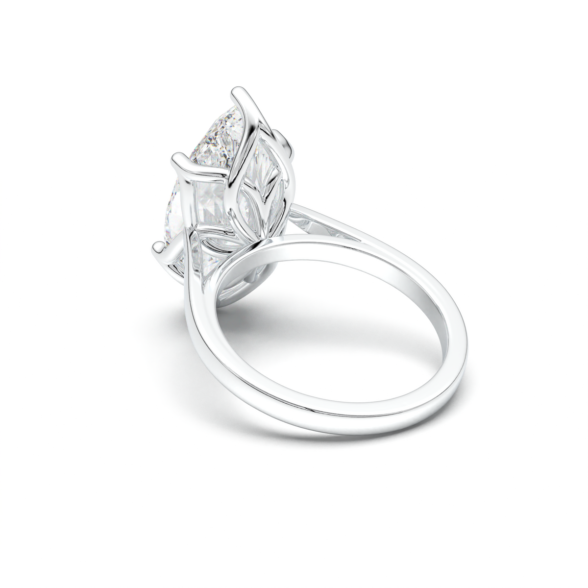 Marquise Solitaire Engagement Ring