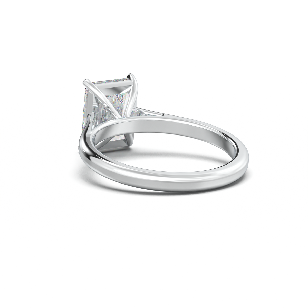 Radiant Solitaire Engagement Ring