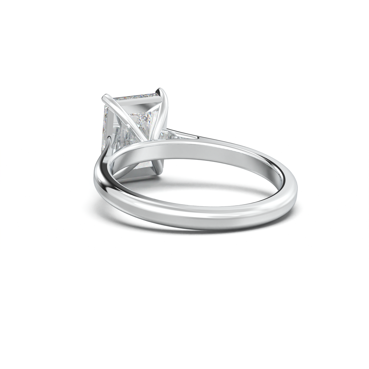 Radiant Solitaire Engagement Ring