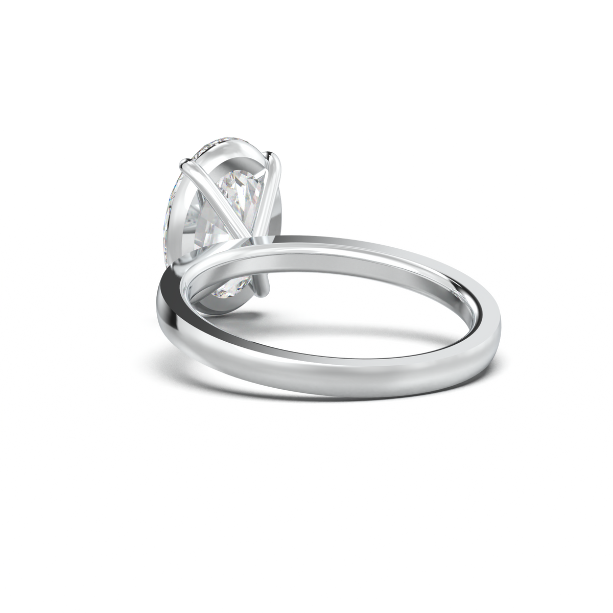 Oval Solitaire Engagement Ring