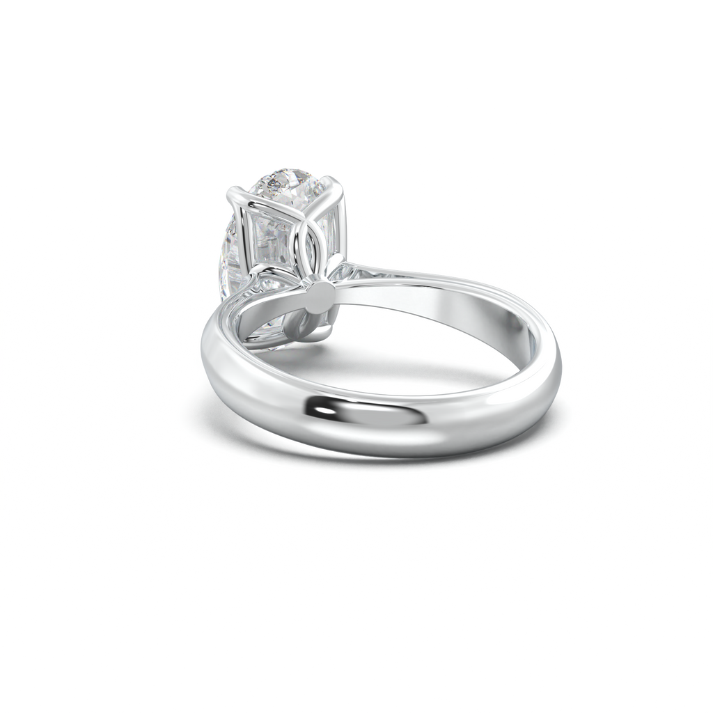 Oval Solitaire Engagement Ring