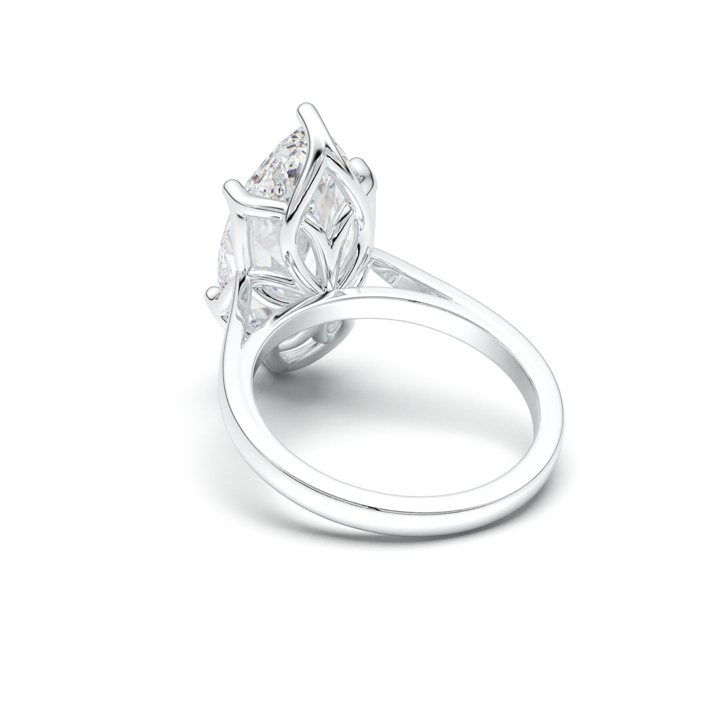 Marquise Solitaire Engagement Ring