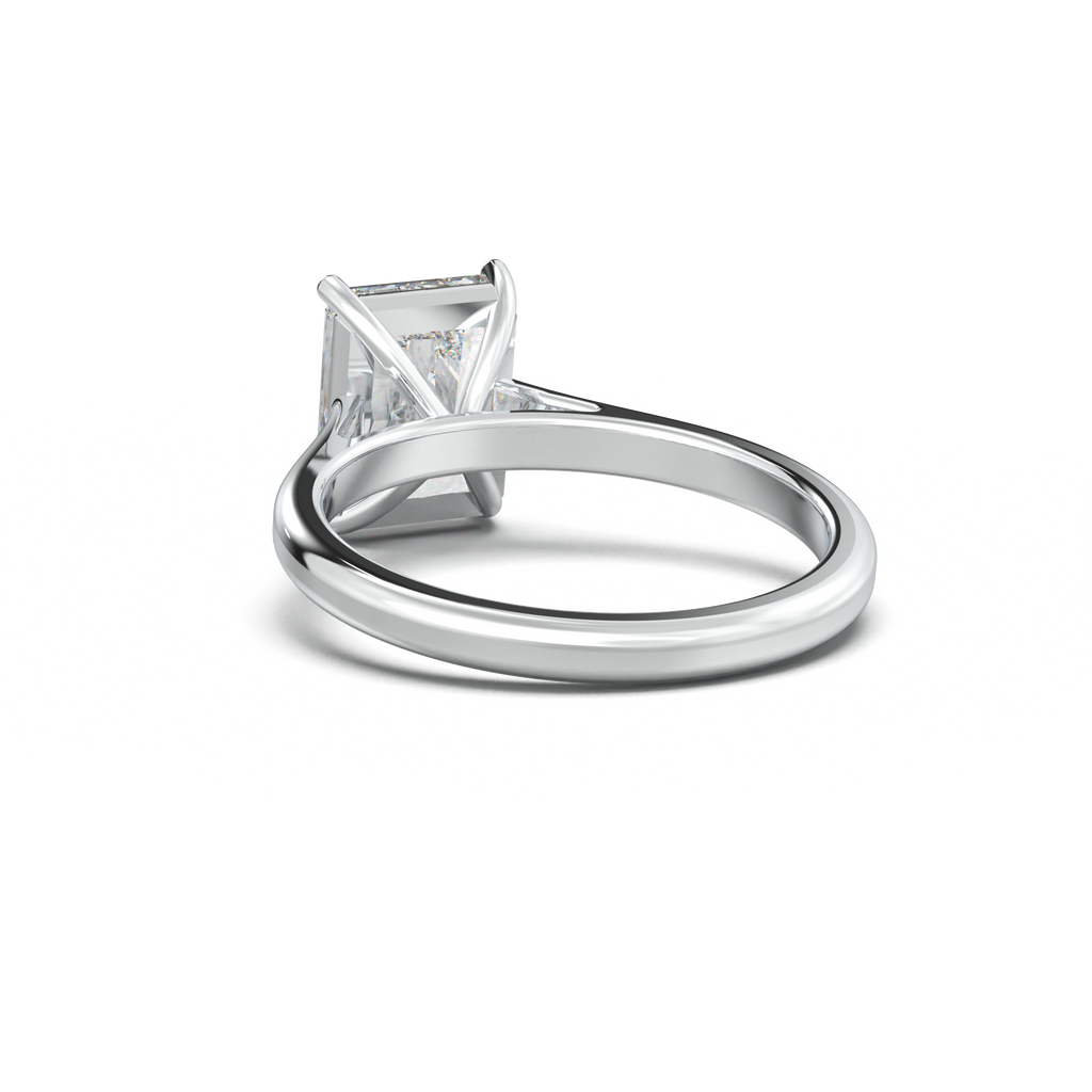 Radiant Solitaire Engagement Ring