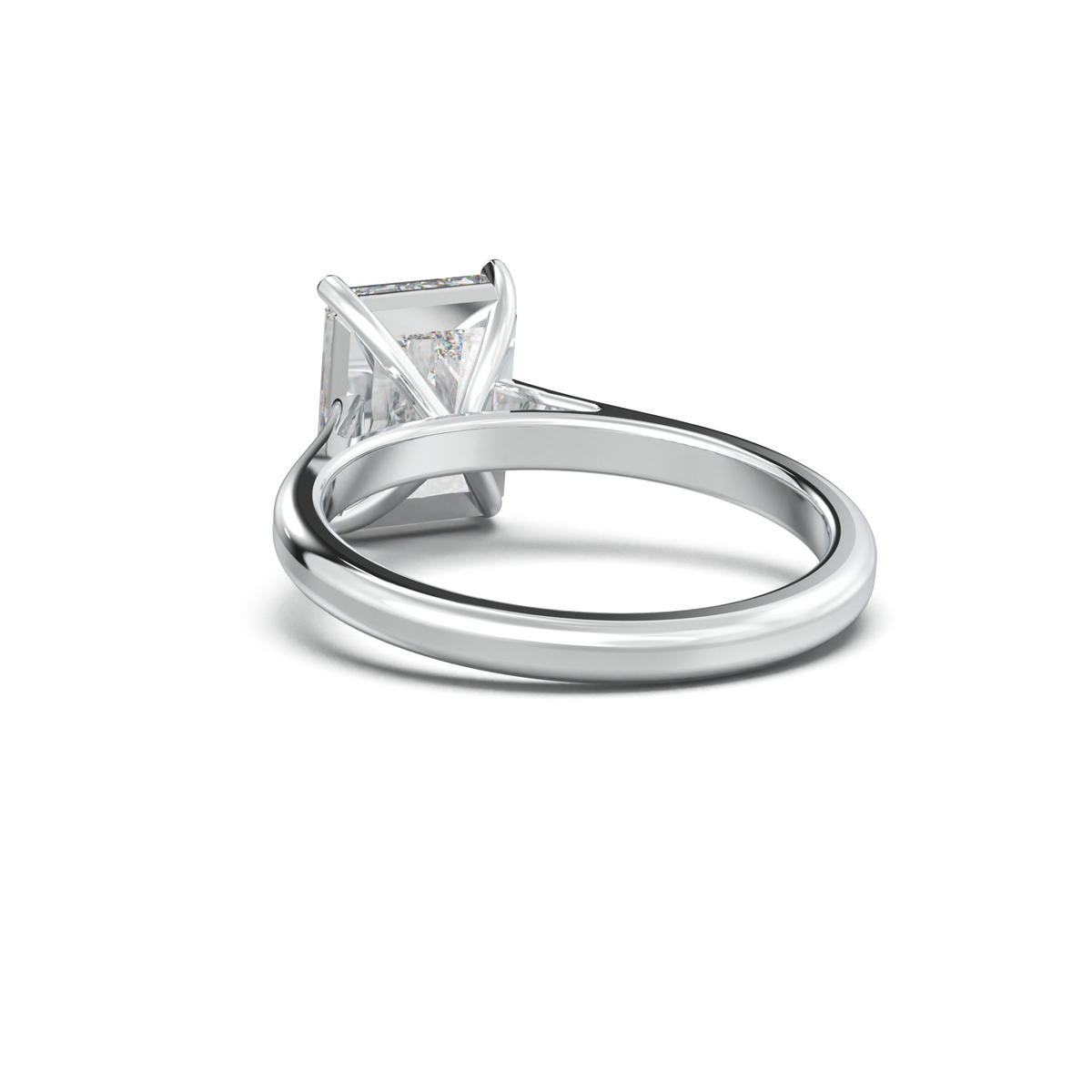 Radiant Solitaire Engagement Ring