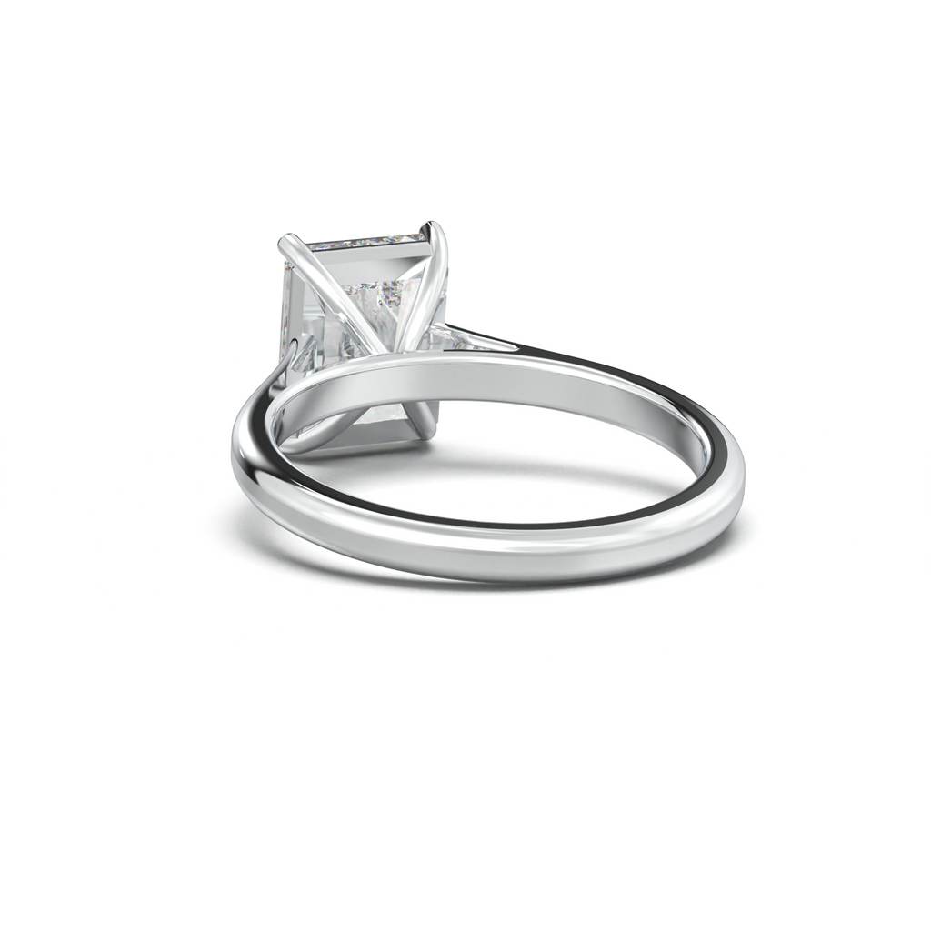 Radiant Solitaire Engagement Ring