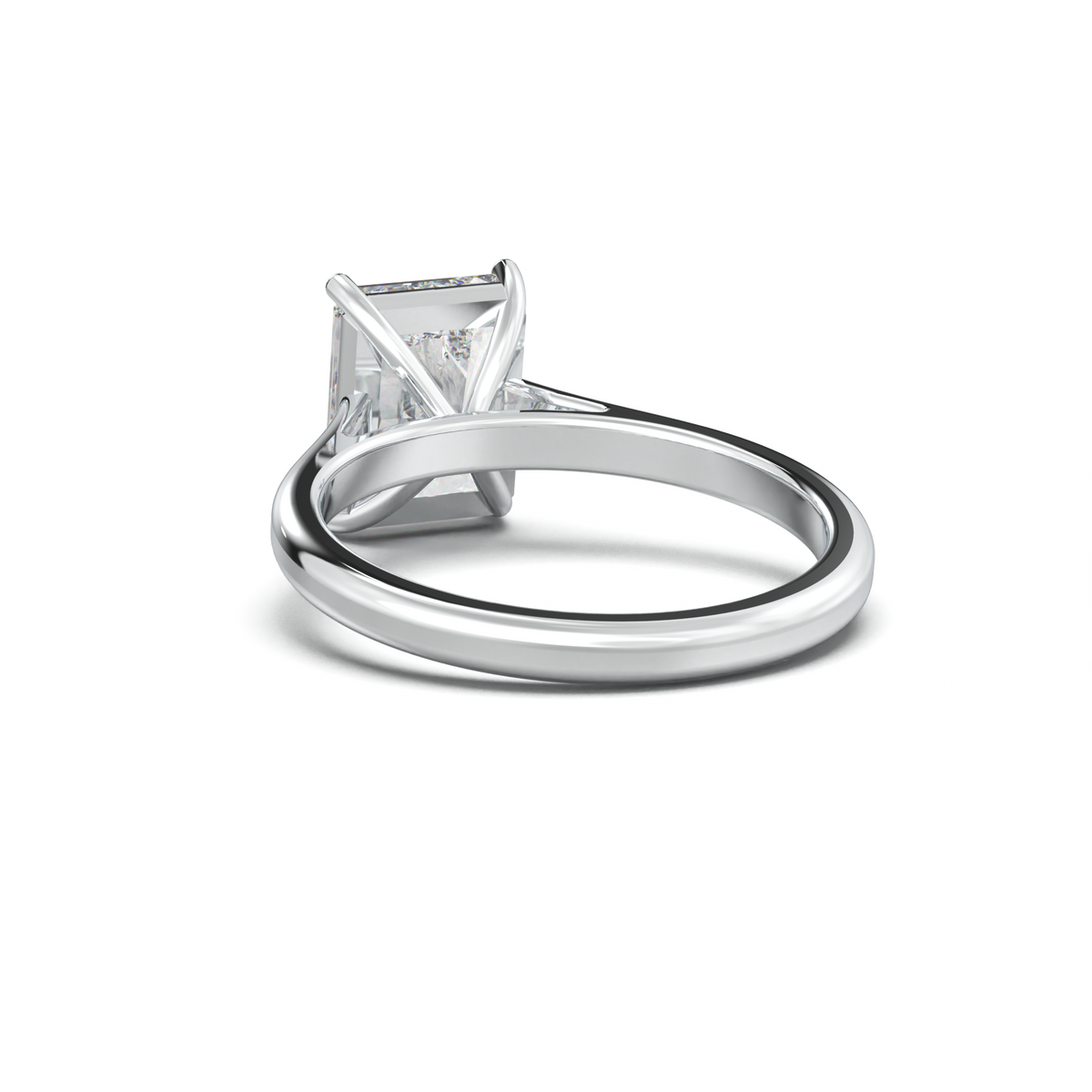 Radiant Solitaire Engagement Ring