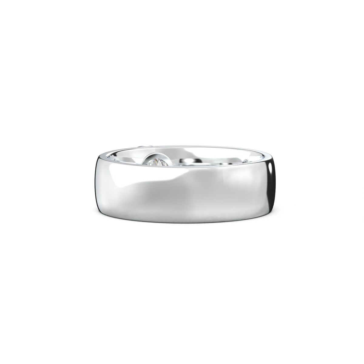 Round Bezel Men's Band