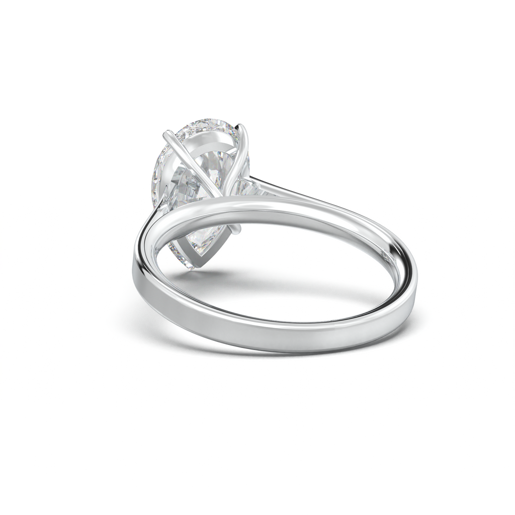 Pear Solitaire Engagement Ring
