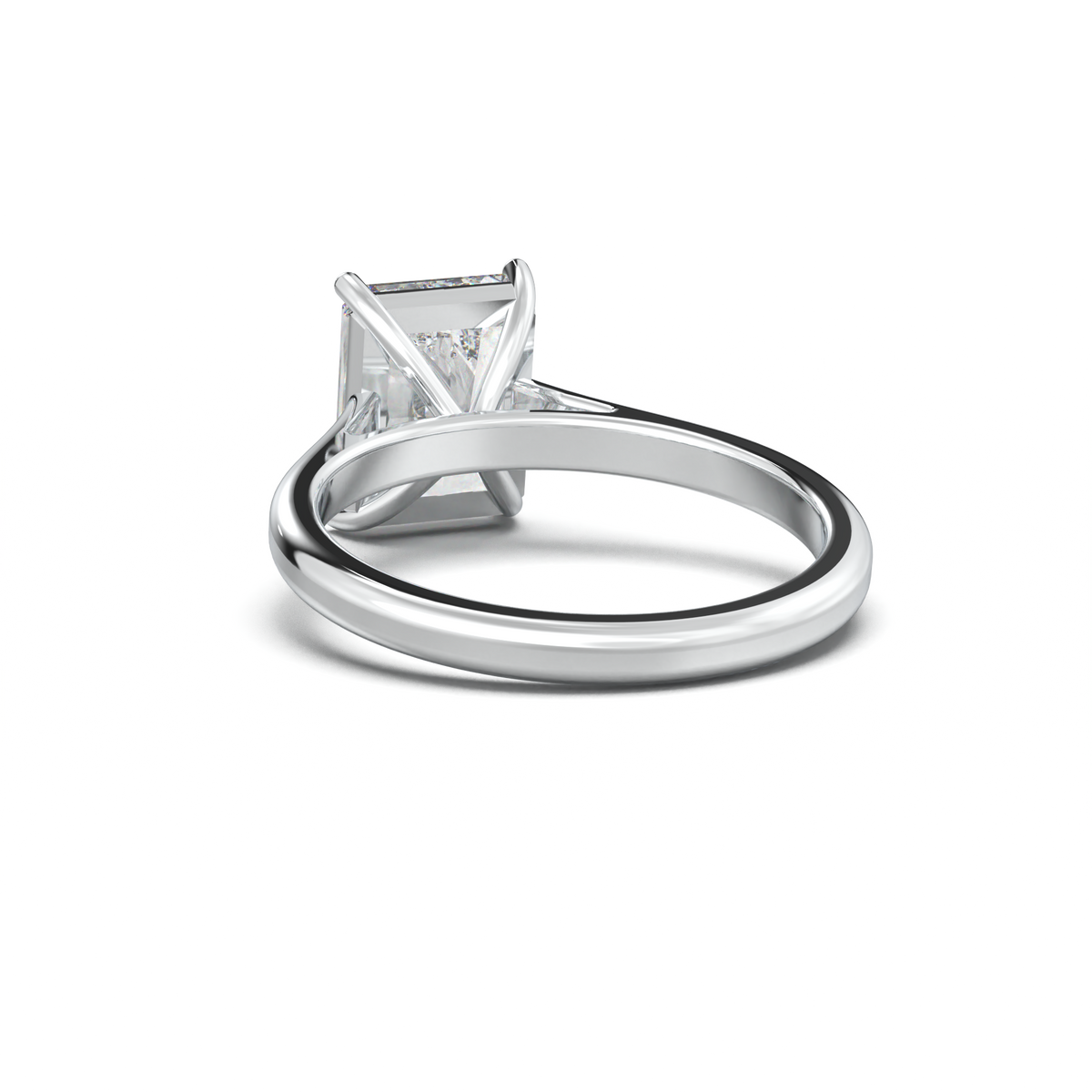 Radiant Solitaire Engagement Ring