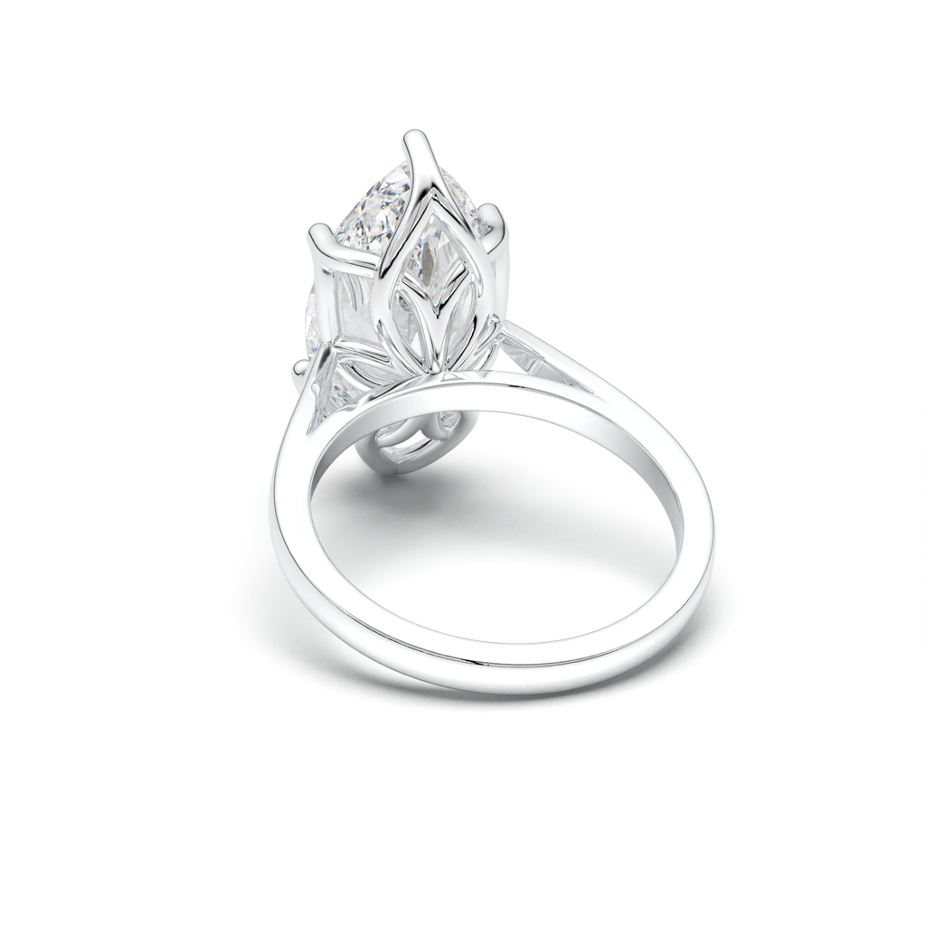 Marquise Solitaire Engagement Ring