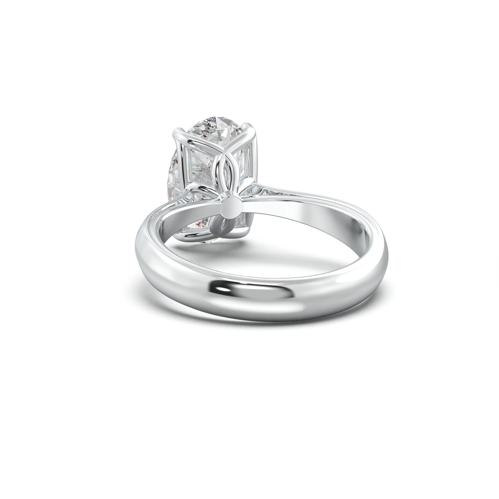 Oval Solitaire Engagement Ring