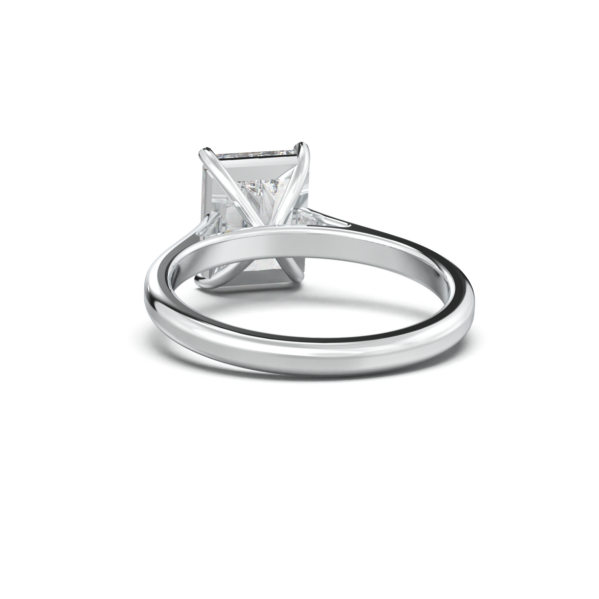 Radiant Solitaire Engagement Ring