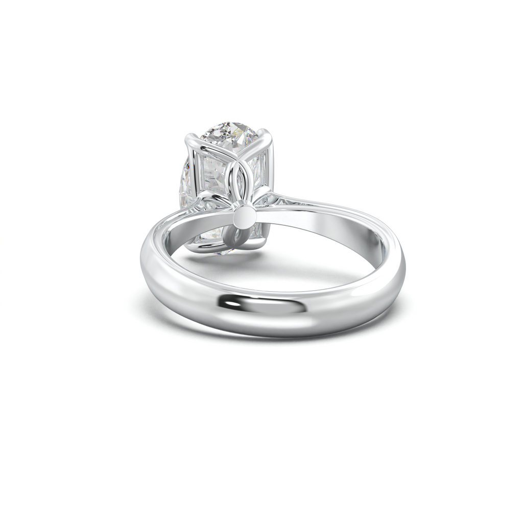 Oval Solitaire Engagement Ring