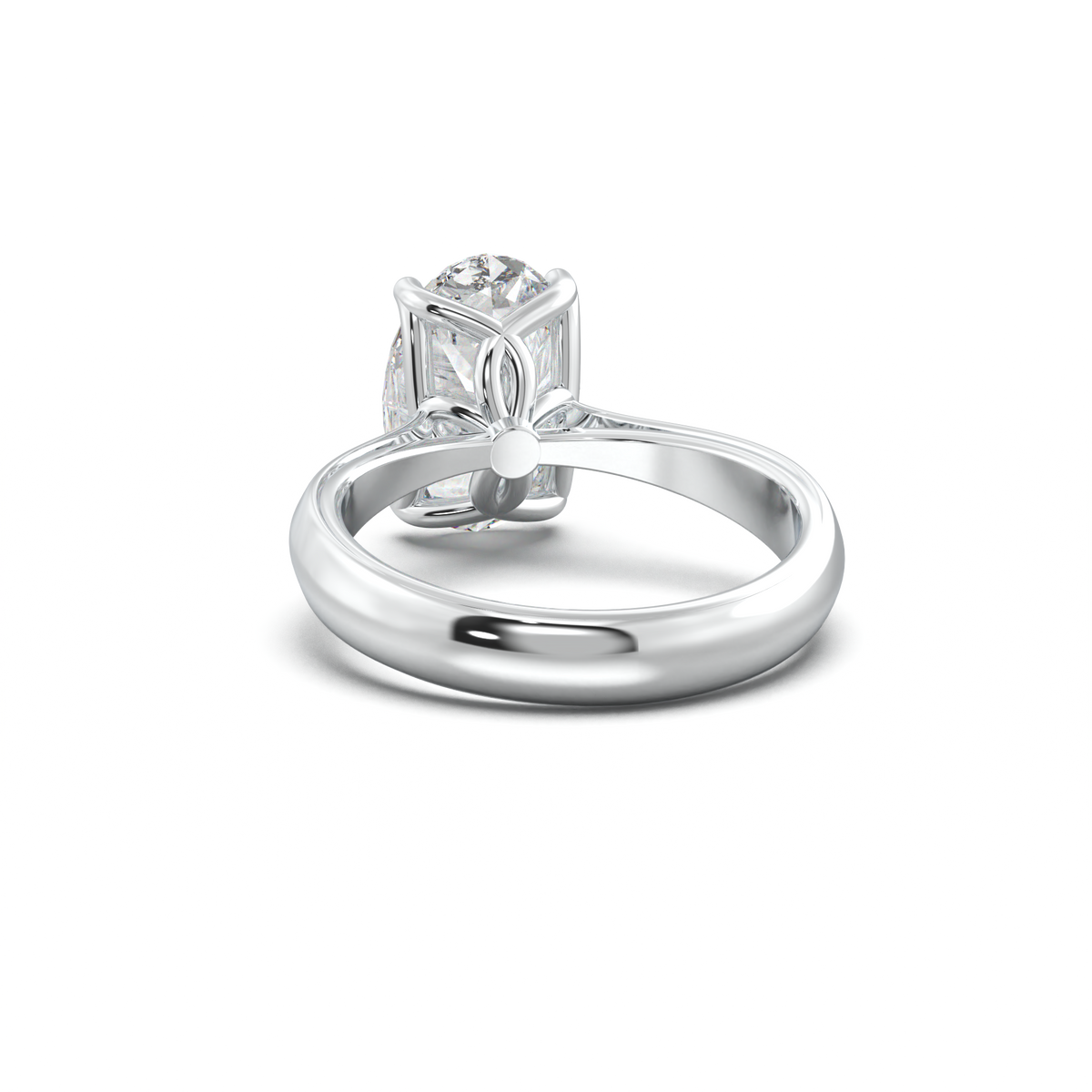 Oval Solitaire Engagement Ring