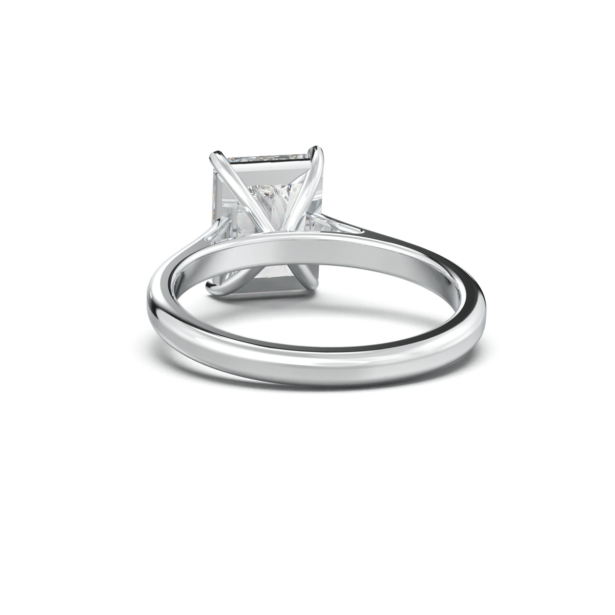 Radiant Solitaire Engagement Ring