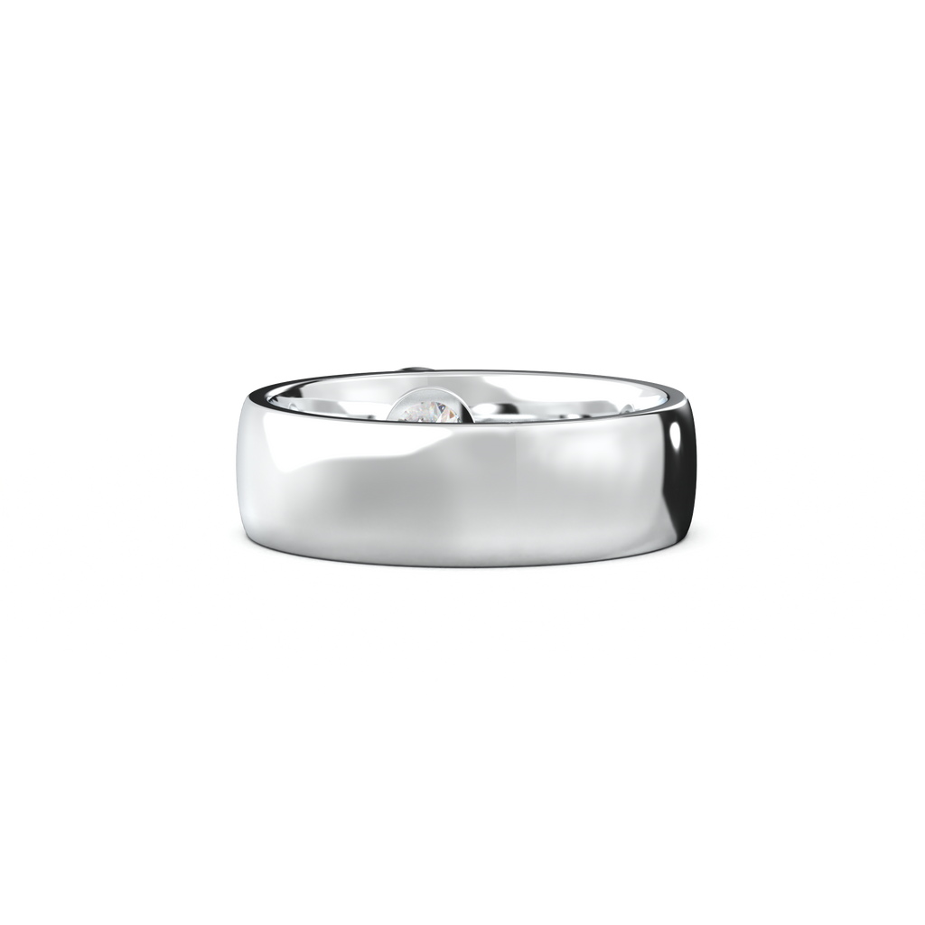 Round Bezel Men's Band